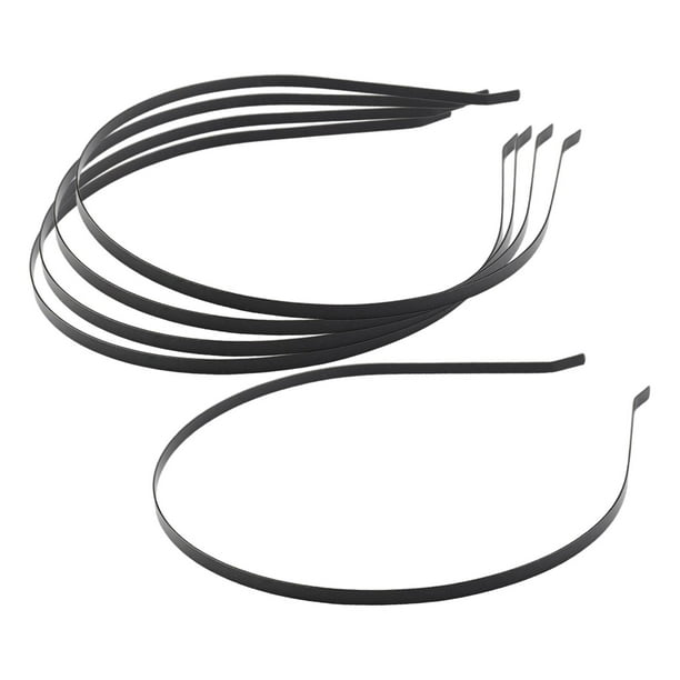 Diademas de Acero inoxidable perfecl 5x5mm diadema antideslizante negro