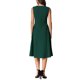 thumbnail image 3 of Vestidos Notch V Neck INSPIRE CHIC para Mujeres, Elegante Vestido A-Line de Oficina con Bolsillos M Verde Oscuro, 3 of 6