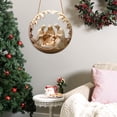 thumbnail image 5 of Tyidzon Nativity Ornaments Christmas Decorations Indoor Nativity Scene Ornaments, Christmas Tree Ornaments, The Birth of Jesus Decorations, Religious Xmas Decor for Home, 5 of 9