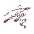 thumbnail image 3 of SARLA Extensiones de cabello de alambre invisible con 3 clips de largo sintético ondulado rizado postizo ajustable transparente diadema para mujeres 18 pulgadas rubio playa, 3 of 5