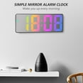 thumbnail image 4 of Digital Clock, LED Alarm Clock for Bedroom, Electronic Desktop Clock with Temperature Display, 4 of 6