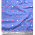 thumbnail image 1 of Soimoi Cotton Voile Fabric Dot & Floral Decor Fabric Printed Yard 42 Inch Wide, 1 of 3