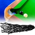 thumbnail image 1 of 6 Pcs Poche Filet Longue Durée de Vie Sac de Billard en Maille, en Matériau de Fil de Coton Premium, Résistant et Extensible, Sans Fond, Doux et Flexible, s'Adapte à une Variété de Piscines, 1 of 7