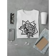 thumbnail image 3 of Sketch Of Human Brain With Eyes T-Shirt Men -Image by Shutterstock, Male 3X-Large, 3 of 4