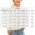 thumbnail image 3 of Atogsazn Toddler Baby Boys Knitted Sweater Kids Casual Quarter Zip Long Sleeve Sweatshirt Fall Tops Clothes White 5-6 Years Fashion, 3 of 9