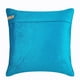 thumbnail image 3 of Funda de almohada turquesa, moderna funda de almohada floral, 30 x 30 cm (12 x 12 pulgadas), funda de almohada decorativa de terciopelo, Zardozi floral brillante, abstracto - Liberty, 3 of 5