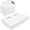 White, variant on 24-Pack Treat Boxes - Candy Gable Boxes for Party Favors, Birthday, Wedding, Baby Shower (Red, 6.2x3.5x3.6 In)