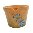 thumbnail image 3 of Maceta de flores de resina, contenedor de plantas, pieza central única, adorno, plantador de soporte de flores de decoración de jardín para balcón de, 3 of 7