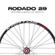 thumbnail image 5 of Par Rin Armado para Bicicleta PIAGO BIKES R29 Alum 8-12p Freno Disco 36h Maza Roja, 5 of 9