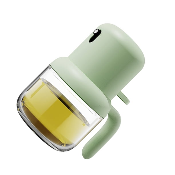 Inteprter Pulverizador de aceite para cocinar con botella de spray de aceite de aspecto elegante, versátil, ligero y portátil Cocina y Comedor verde