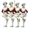5 Inch Radio City Music Hall Rockettes Show Girls Christmas Ornament from NYC Ornaments Store, 5 Inches Tall By CitySouvenirs