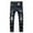 Z-Black12, variant on Boys' Pants Skinny Fit Ripped Distressed Fashion Kids Denim Jeans Trousers 4-5 Years