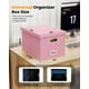 thumbnail image 3 of Caja Organizadora de Archivos Oterri Portátil Rosa con Tapa, 3 of 7