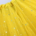 thumbnail image 4 of Prolriy Mardi Gras Outfit for Women, Tutu for Women Adults Skirt Cosplay Women Petticoat Princess Cute Underskirt Petticoat Ballet Swing Skirts for Women Yellow, 4 of 6