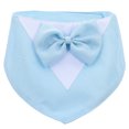 thumbnail image 1 of Shisuyan Dog Collar Bandana Sky-Blue 1Set M, 1 of 9