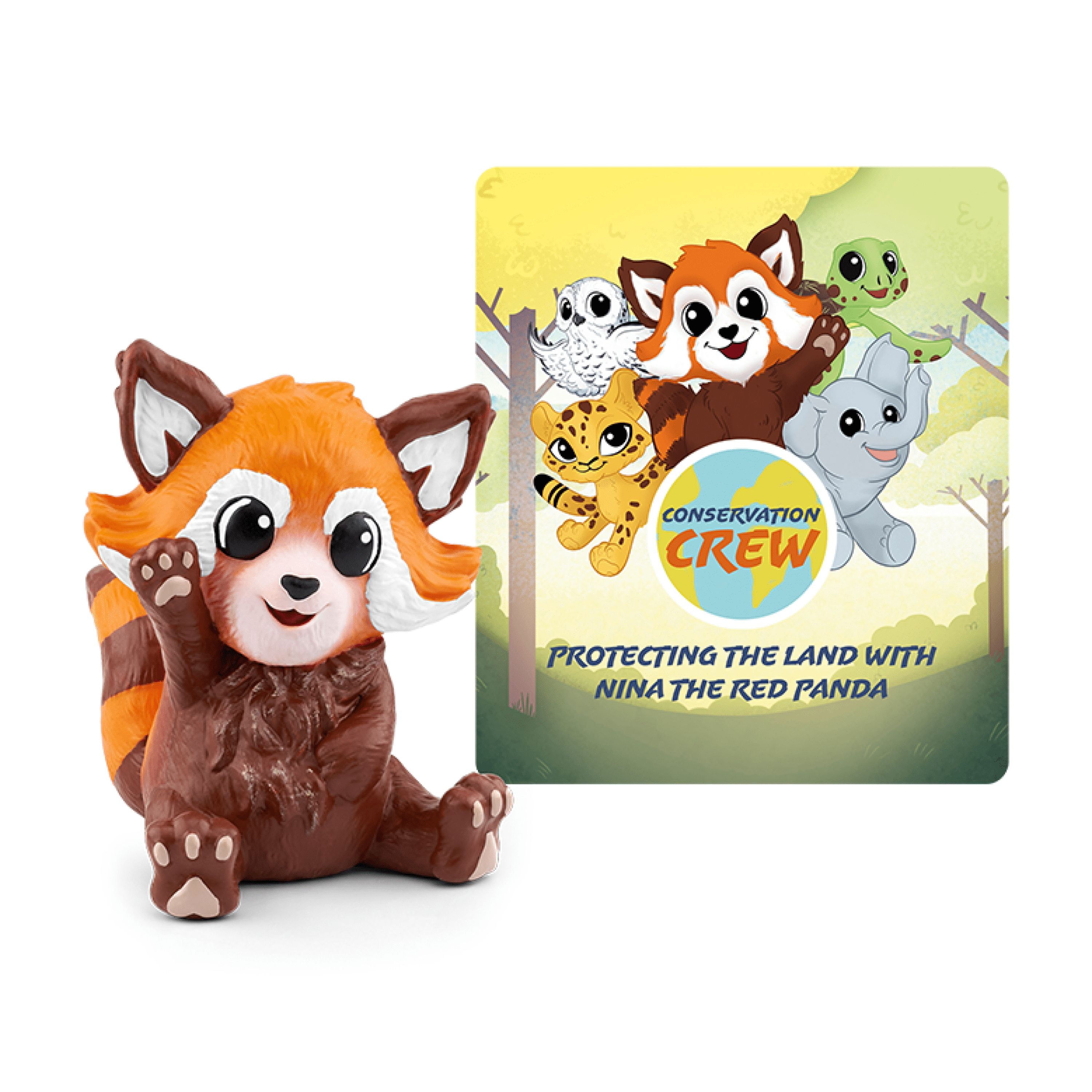 tonies Conservation Crew: Nina the Red Panda Audio Play Figurine