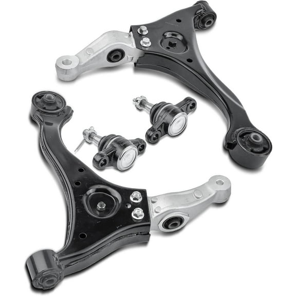 A-Premium 4Pcs Front Lower Control Arm Ball Joint Compatible with Hyundai Sonata 2006 2007 2008 2009 2010 Replace# K641392, K641391, K500035