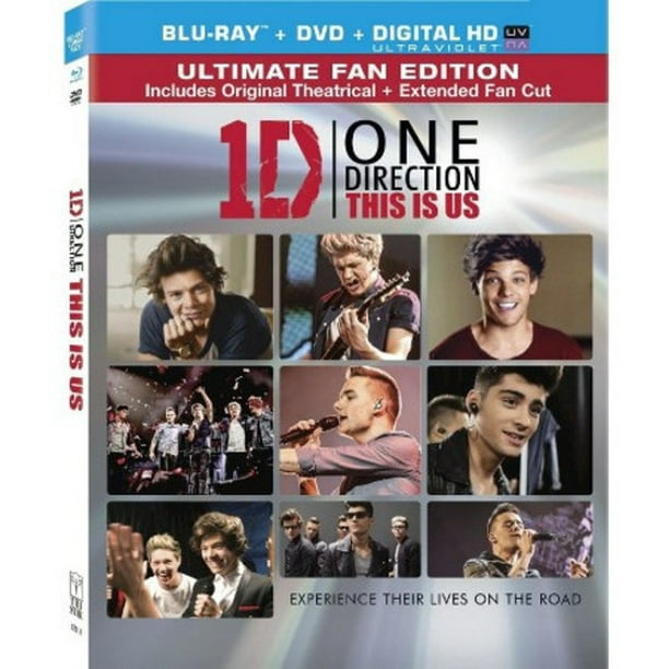 One Direction This Is Us Blu Ray Dvd Walmart Com Walmart Com