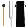 thumbnail image 1 of Weighted Acoustic Tuning Fork Set for Sound Therapy Slider Design Silver Gold Multiple Frequencies, 1 of 4