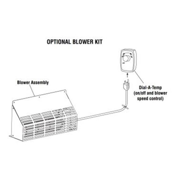 Superior H8873 Hot Air Circulation Blower for Wood Stove