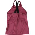 thumbnail image 2 of Reebok Womens Fitted Racerback Tank Top, Pink, Small, 2 of 2