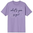 thumbnail image 1 of Celestial Tropics Quel Est Ton Signe? T-Shirt Graphique à Manches Courtes Col Rond Bleu Brouillard pour Hommes-TG, 1 of 2