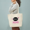 thumbnail image 5 of CafePress - Proud Meme Tote Bag - Unisex Canvas Tote Bag, Beige, 1-Piece, 5 of 9