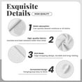 thumbnail image 5 of Adobk Popcorn Print Kitchen Towels Dish Towels Kitchen Essentials for New Home Waffle Towels Kitchen Hand Dish Cloths for Drying and Cleaning, 5 of 7