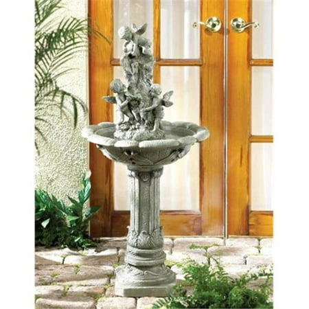 Zingz & Thingz 57070042 Playful Cherubs Outdoor Garden Water Fountain