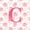 Pink C, variant on Catabedysis Watercolor Floral Zipper Twin Comforter Sets with Fitted Sheet and 2 Pillowcases,Pink Bowknot Initial Pattern Zipper Bedding Set For Girls,Pink Reversible,4 Pieces