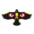 thumbnail image 4 of Lttoisl Large Big-Eyed Eagle Kite, 1.130m Line Outlet Bird Scarer, Realistic Plaid Cloth Hawk Design, Effective Crop Protection, Support Front Simulation Flying Bird Kite, 4 of 8