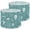 Color 1, variant on Lamp Shades Set of 2 Hand Drawn Starfish Shells Coral Soft Teal Coastal 13" x 13" x 10" Lampshade for Table Lamps Floor Lamps Lamp Shade Replacement Easy Assembly Required
