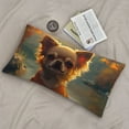 thumbnail image 6 of King Pillow Cases Standard Size - Maple Leaf Meditating Chihuahua Soft Envelope Closure Microfiber Block Print Pillow Cover, Wrinkle Stain Resistant Travel Pillow Covers Standard Size 20x36in, 6 of 7