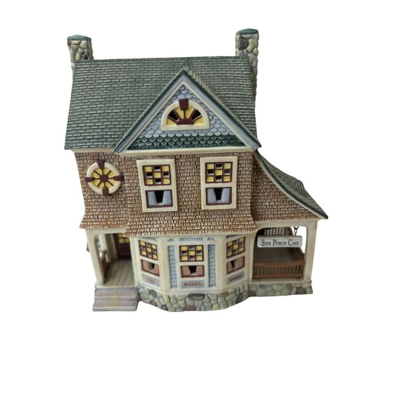 Vintage Side Porch Café (Seasons Bay) Department 56 Village Accessory 53303