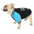 thumbnail image 2 of Pet Supplies Under $10, Fall/winter coat dog coat pet clothes bullfight baseball coat coat, 2 of 5