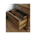 thumbnail image 2 of Signature Design by Ashley Flynnter 2 Drawer Nightstand Medium, Brown, 2 of 7