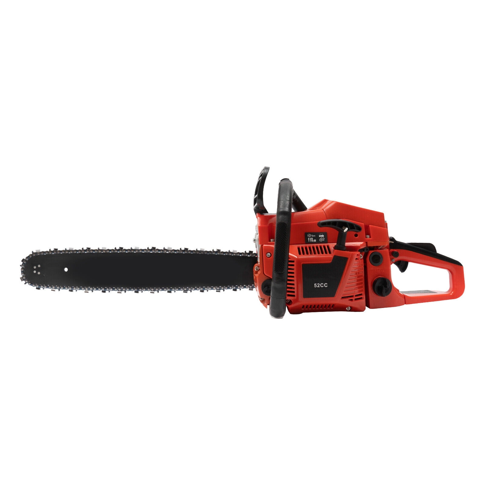 52cc Gas Chainsaw 20" Gasoline Powered Chain Saws Engine Cutting Handheld 2Cycle