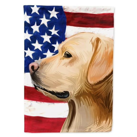 Carolines Treasures CK6600GF Labrador Retriever American Garden Size Outdoor-Flags, Multicolor