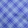 thumbnail image 1 of oneOone Cotton Silk Blue2 Fabric Check Sewing Fabric By The Yard Printed Diy Clothing Sewing Supplies 42 Inch Wide, 1 of 5