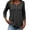Grey, variant on Womens Fashion Tees Tops Button Down Short Sleeve Round Neck Solid Color Soft Basic Slim Undershirts