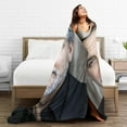thumbnail image 4 of George Clooney Blanket Soft Warm Fleece Blanket for Sofa Office Car Camping Yoga Travel Throw Blankets 40"X30", 4 of 6