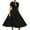 womens dresses summer-Black, variant on Summer Brilliant Summer Womens Dresses Plus Size Women's Summer Round Neck Solid Color Wrinkle Dress Summer Dresses for Women 2025 Red S