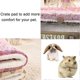 thumbnail image 4 of 3 Pack Small Animal Plush Sleeping Mat - Warm Fluffy Fleece Blanket - Bed Mat For Kitten, 4 of 5