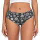 thumbnail image 1 of Balery simple white Snowflake Ropa Interior de Algodón para Mujer con Dibujo – Braguitas Cómodas y Elásticas, Estilo Clásico-XX-Large, 1 of 6