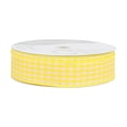 thumbnail image 2 of Berwick Offray Picnic Wired Edge 1-1/2"W X 50 Yards-Yellow Ribbon, 2 of 2