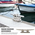 thumbnail image 6 of 2 Pcs Claw Bolt Rope Cleat Rope Fixing Hook Cleat Marine Mooring Accessories Marine Dock Cleat, 6 of 6