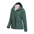 thumbnail image 3 of Mountain Warehouse Womens Thunderstorm II 3 in 1 Waterproof Jacket, 3 of 4