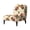Turkey Harvest Scene, variant on HELLHERO Stretch Elastic Bottom Armless Chair Slipcover Dustproof Easy Installation Armless Accent Chair Cover for Bedroom, Spider Web