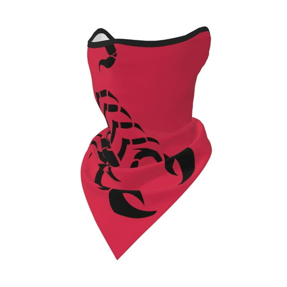Sun Protection Face Mask Neck Gaiter Windproof Scarf Scorpion Tatoo Sunscreen Breathable Bandana Balaclava For Sport Outdoor