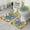 Colorful Rainbow Tie, variant on Colorful Rainbow Tie Dye Spiral Pattern Bathroom Rugs Sets 3 Piece,Toilet Cover Set,Absorbent Non Slip Bathroom Mats Sets with U-Shaped Contour Rug Toilet Rug Set